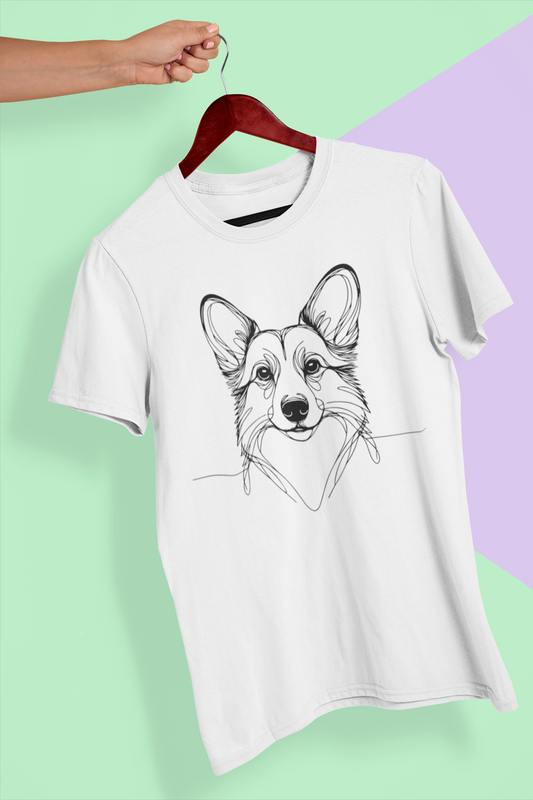 Duwweltjie® K-Line - Cardigan Welsh Corgi - Unisex T-Shirt