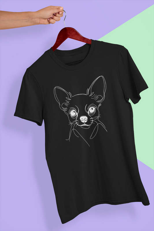 Duwweltjie® K-Line - Chihuahua - Unisex T-Shirt