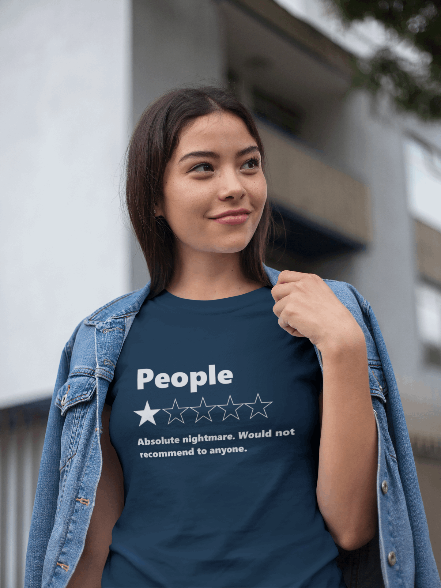 Duwweltjie® Foolstop - "People - Would not recommend" Women's T-Shirt - Duwweltjie