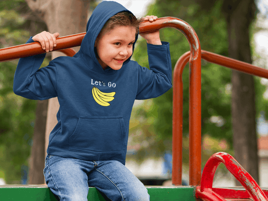 Duwweltjie® Kids - "Let's Go Bananas" Hoodie - Duwweltjie