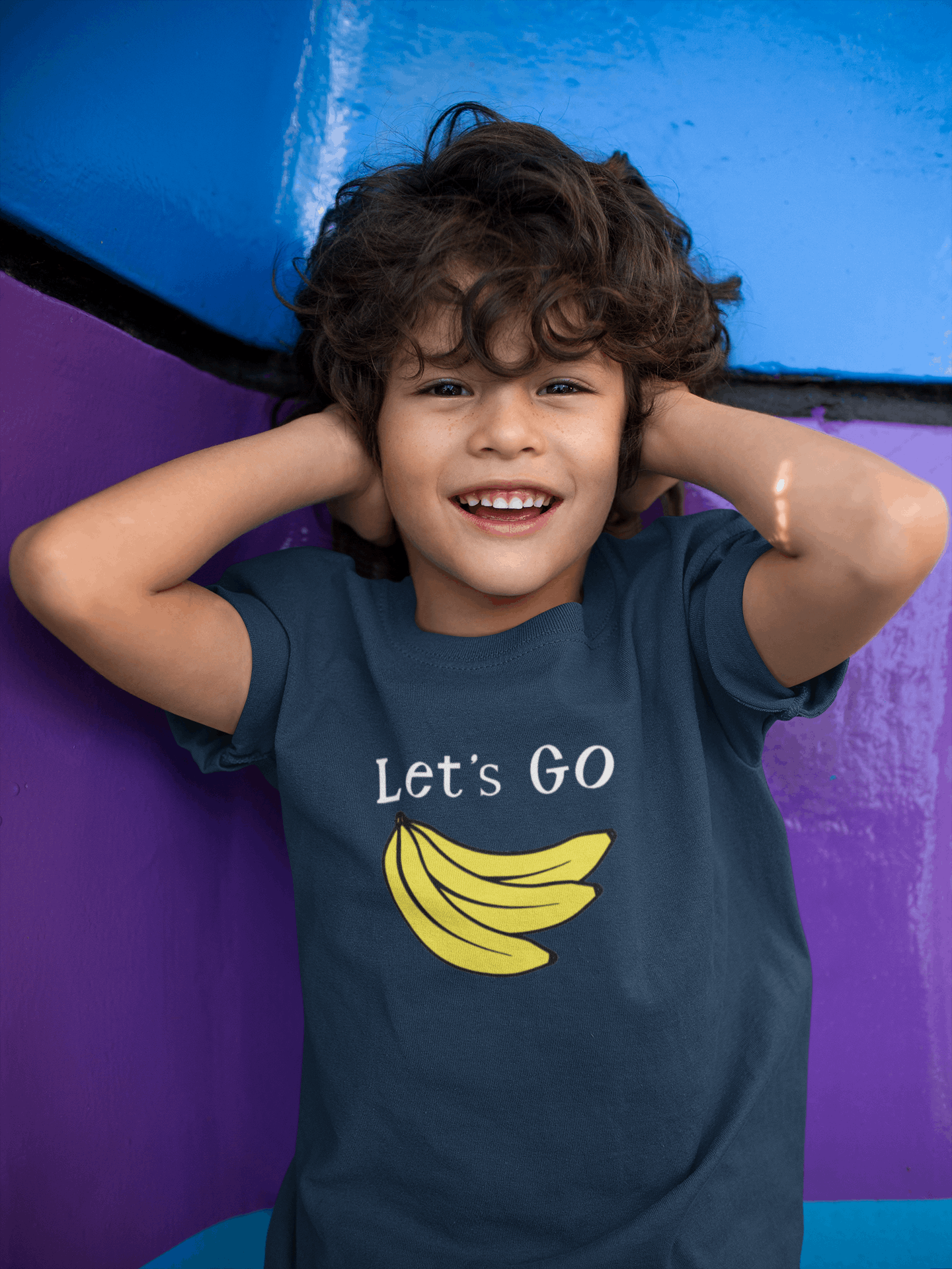 Duwweltjie® Kids - "Let's Go Bananas" T-Shirt - Duwweltjie